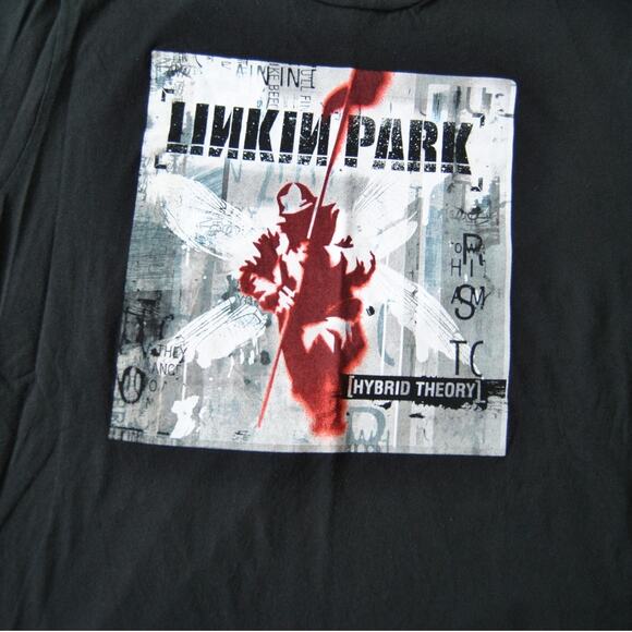 Linkin Park Hybrid Theory X-Large Black Short Sleeve Shirt - Picture 2 of 6